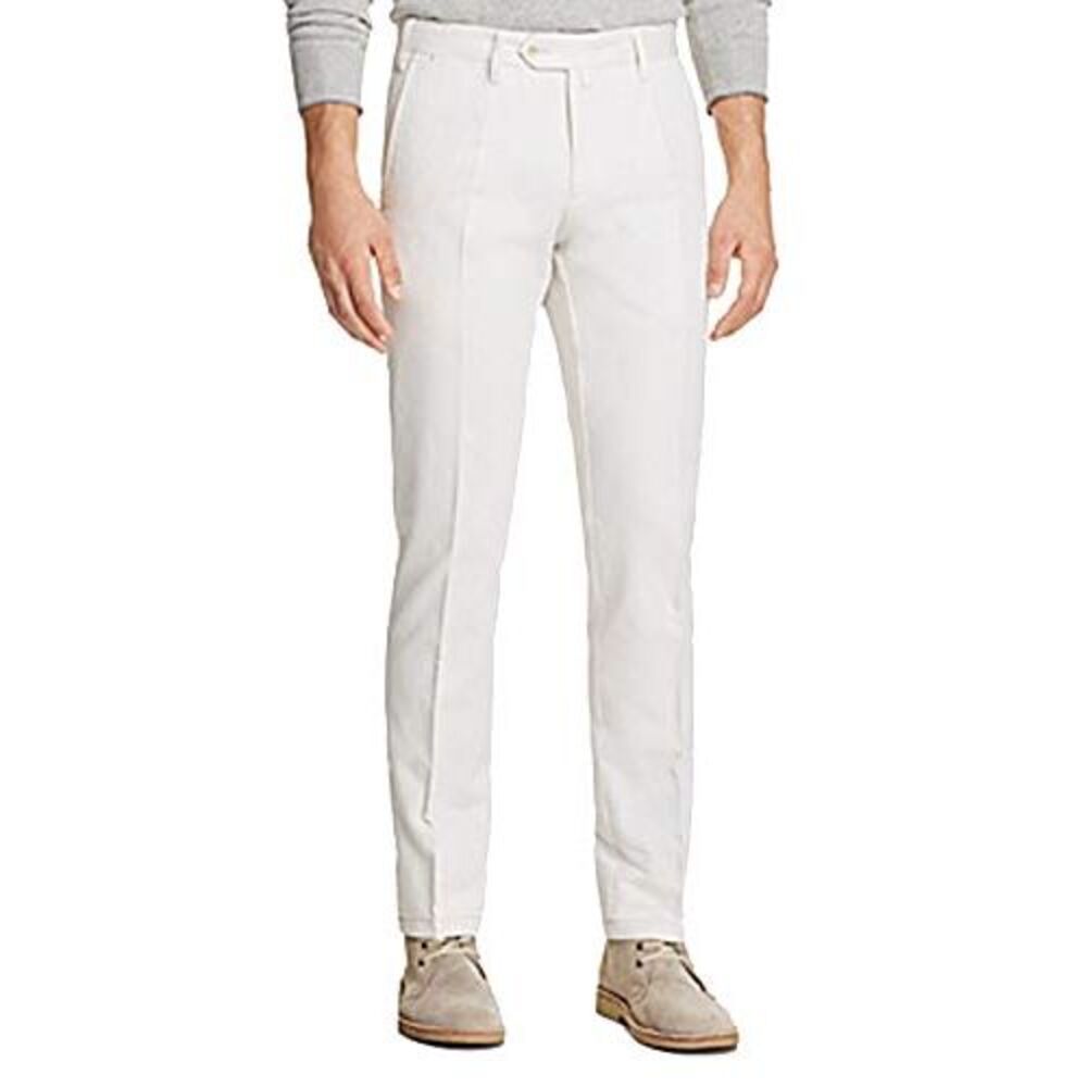 Valentini Textured Solid Slim Fit Trousers